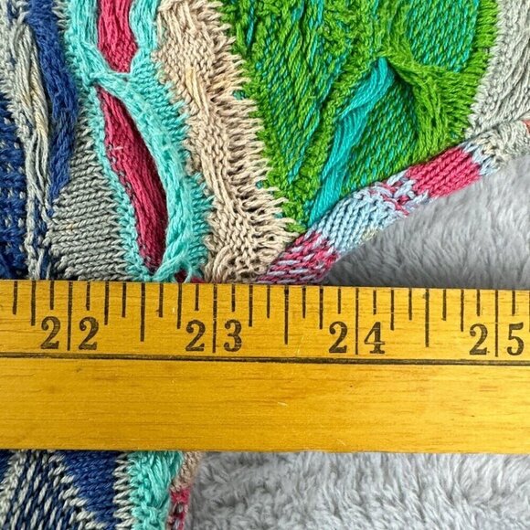 Vintage Coogi Australia Knit  Sweater Women's Size Medium 1/4 Sleeve - Picture 5 of 12
